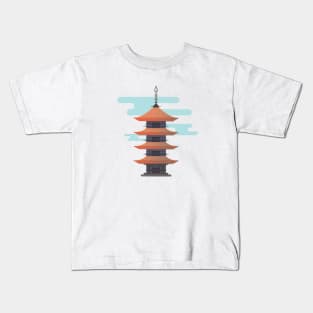 Kyoto Tower Kids T-Shirt